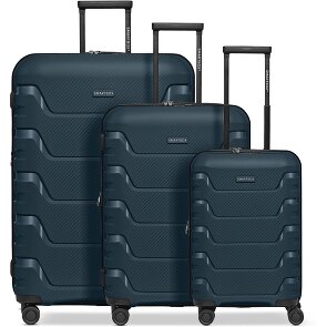 Smartbox Edition 01 4 ruote Set di valigie 3 pezzi con piega di espansione Smartbox Edition 01 4 ruote Set di valigie 3 pezzi con piega di espansione