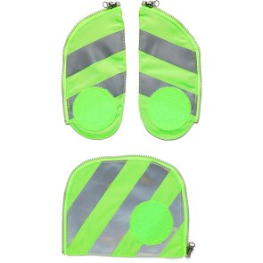 Ergobag Accessori Set di sicurezza fluo 3 pz. con strisce riflettenti Ergobag Accessori Set di sicurezza fluo 3 pz. con strisce riflettenti