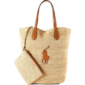 POLO RALPH LAUREN Raffia Borsa shopper 46 cm