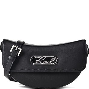 Karl Lagerfeld Signature Borsa a tracolla Vera Pelle 25 cm