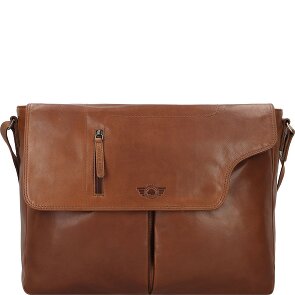 Greenburry Vintage Cartella Messenger Pelle 40 cm Scomparto per laptop