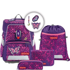 Step by Step Space Shine Set di borse per la scuola 5 pezzi