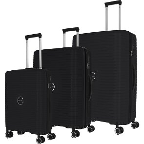 Travelite Orbita 4 ruote Set di valigie 3 pezzi con piega di espansione Travelite Orbita 4 ruote Set di valigie 3 pezzi con piega di espansione