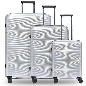Pactastic Collection 02 THE THREE SET 4 ruote Set di valigie 3 pezzi