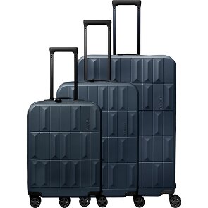 Travelite Panello 4 ruote Set di valigie 3 pezzi