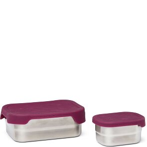 Ergobag Set di scatole per il pranzo in acciaio inox 2 pz. 17 cm