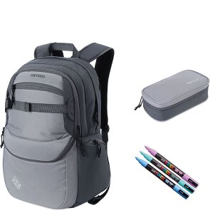 NITRO Future Hero Set di borse per la scuola 3 pezzi