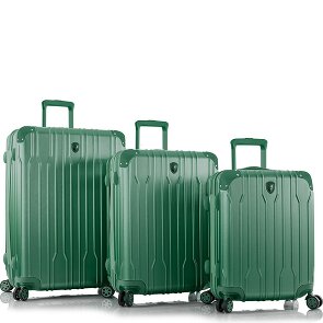 Heys Xtrak 4 ruote Set di valigie 3 pezzi con piega di espansione