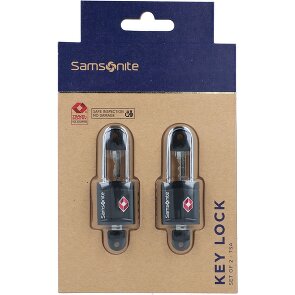 Samsonite Accessori da viaggio globali Blocco bagagli TSA Set di 2 cm