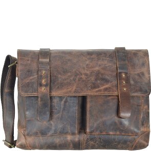 Greenland Nature Messenger classico in pelle 41 cm Greenland Nature Messenger classico in pelle 41 cm