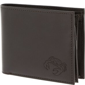 oxmox Leather Portafoglio Protezione RFID Vera Pelle 10 cm