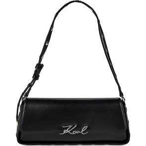 Karl Lagerfeld Signature Borsa a spalla Vera Pelle 32 cm