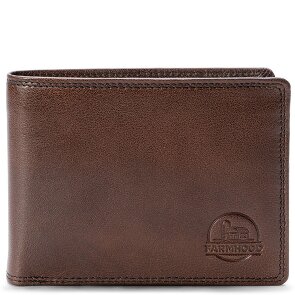 Farmhood Memphis Portafoglio Protezione RFID Pelle 12.5 cm