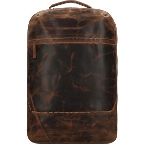 Greenburry Zaino da viaggio vintage in pelle 48 cm scomparto per laptop