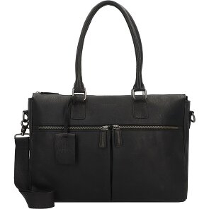 Burkely Antique Avery Borsa a tracolla in pelle 37 cm Scomparto per laptop