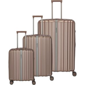 Travelite Paros 4 ruote Set di valigie 3 pezzi Travelite Paros 4 ruote Set di valigie 3 pezzi