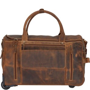 Greenburry Vintage 2 ruote Borsa da viaggio Pelle 32 cm