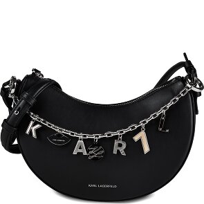 Karl Lagerfeld Autograph Borsa a tracolla Vera Pelle 23 cm