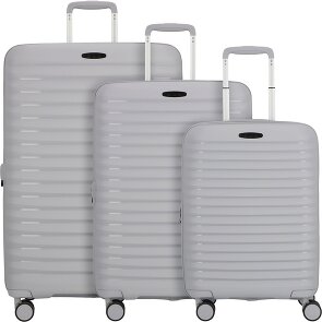 d&n Travel Line 4500 4 ruote Set di valigie 3 pezzi con piega di espansione d&n Travel Line 4500 4 ruote Set di valigie 3 pezzi con piega di espansione