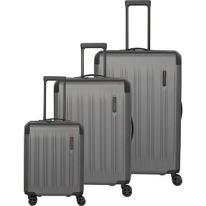 Travelite Dynamiic 4 ruote Set di valigie 3 pezzi con piega di espansione