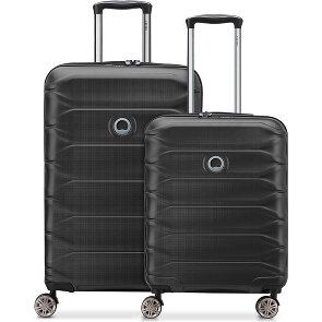 Delsey Paris Set di valigie Meteor a 4 ruote S+M espandibile