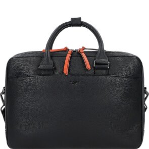 Braun Büffel Novara Valigetta Pelle 42 cm Scomparto per laptop