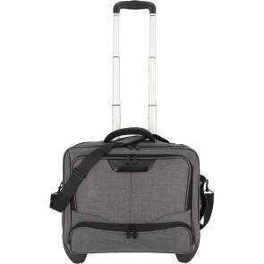 Dermata 2 ruote Carrello business 44 cm Scomparto per laptop Dermata 2 ruote Carrello business 44 cm Scomparto per laptop