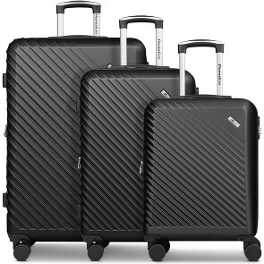 Check.In Paradise 2.0 4 ruote Set di valigie 3 pezzi espandibile