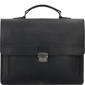 Burkely Cartella Scott vintage in pelle 38 cm