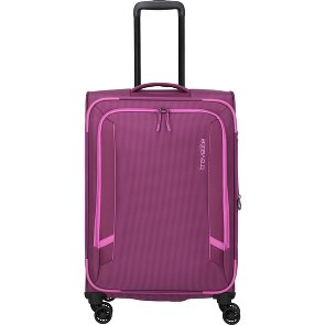 Travelite Corsiica 4 ruote Carrello M 67 cm con piega di espansione