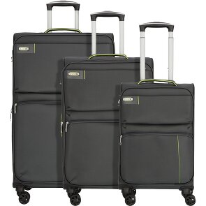 d&n Travel Line 6704 4 ruote Set di valigie 3 pezzi