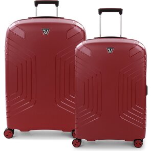Roncato Ypsilon 4 ruote Set di valigie 2 pezzi con piega di espansione