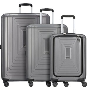 Cocoono Zurich 4 Roll Suitcase Set 3pcs.