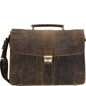 Greenburry Cartella vintage in pelle 38,5 cm