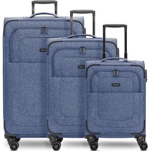 Redolz Essentials 12 THREE SET 4 ruote Set di valigie 3 pezzi espandibile