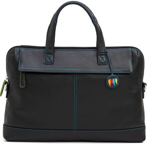 Mywalit Cartella in pelle con scomparto per laptop da 40 cm
