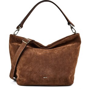 abro Ebony Borsa a spalla Vera Pelle 39 cm