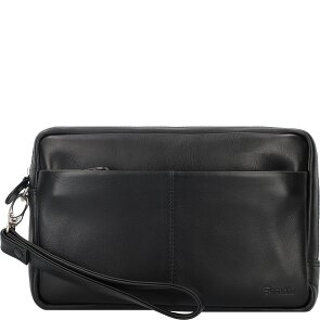 Esquire Borsa da polso in pelle Oxford 23 cm