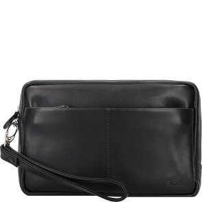 Esquire Borsa da polso in pelle Oxford 23 cm