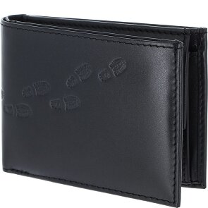oxmox Leather Portafoglio Protezione RFID Vera Pelle 11 cm