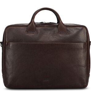 Jost Glasgow Valigetta Vera Pelle 40 cm Vano porta PC