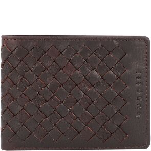 bugatti Portafoglio in pelle intrecciata 11 cm