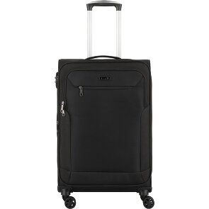 d&n Travel Line 6864 Valigia 4 ruote 66 cm Travel Line 6864 Carrello a 4 ruote da 66 cm