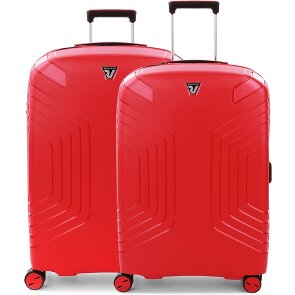 Roncato Ypsilon 4 ruote Set di valigie 2 pezzi con piega di espansione