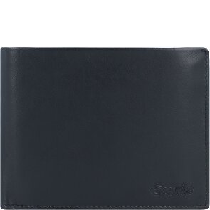 Esquire Nuovo Portafoglio di seta in pelle 12 cm