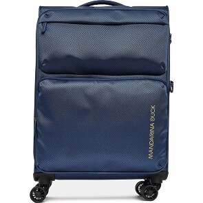 Mandarina Duck Zephyr 4 ruote Carrello M 67 cm con piega di espansione