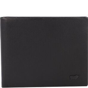 Braun Büffel Hannes Portafoglio Protezione RFID Pelle 12 cm