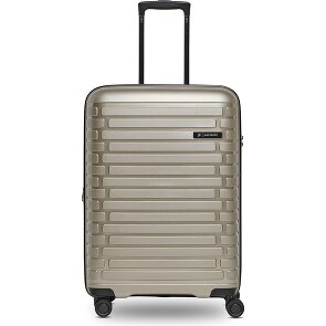 Pactastic Collection 04 THE MEDIUM + 4 ruote Carrello M 66 cm con piega di espansione