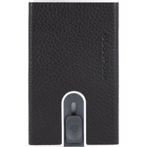 Piquadro Modus Custodia per carta di credito Protezione RFID Vera Pelle 6 cm