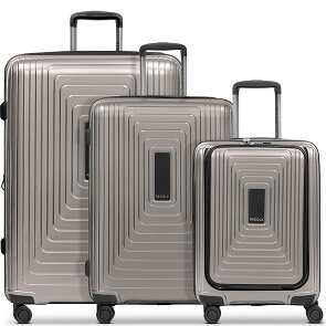 Redolz Essentials 14 4 ruote Set di valigie 3 pezzi con piega di espansione